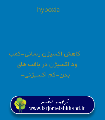 hypoxia به فارسی
